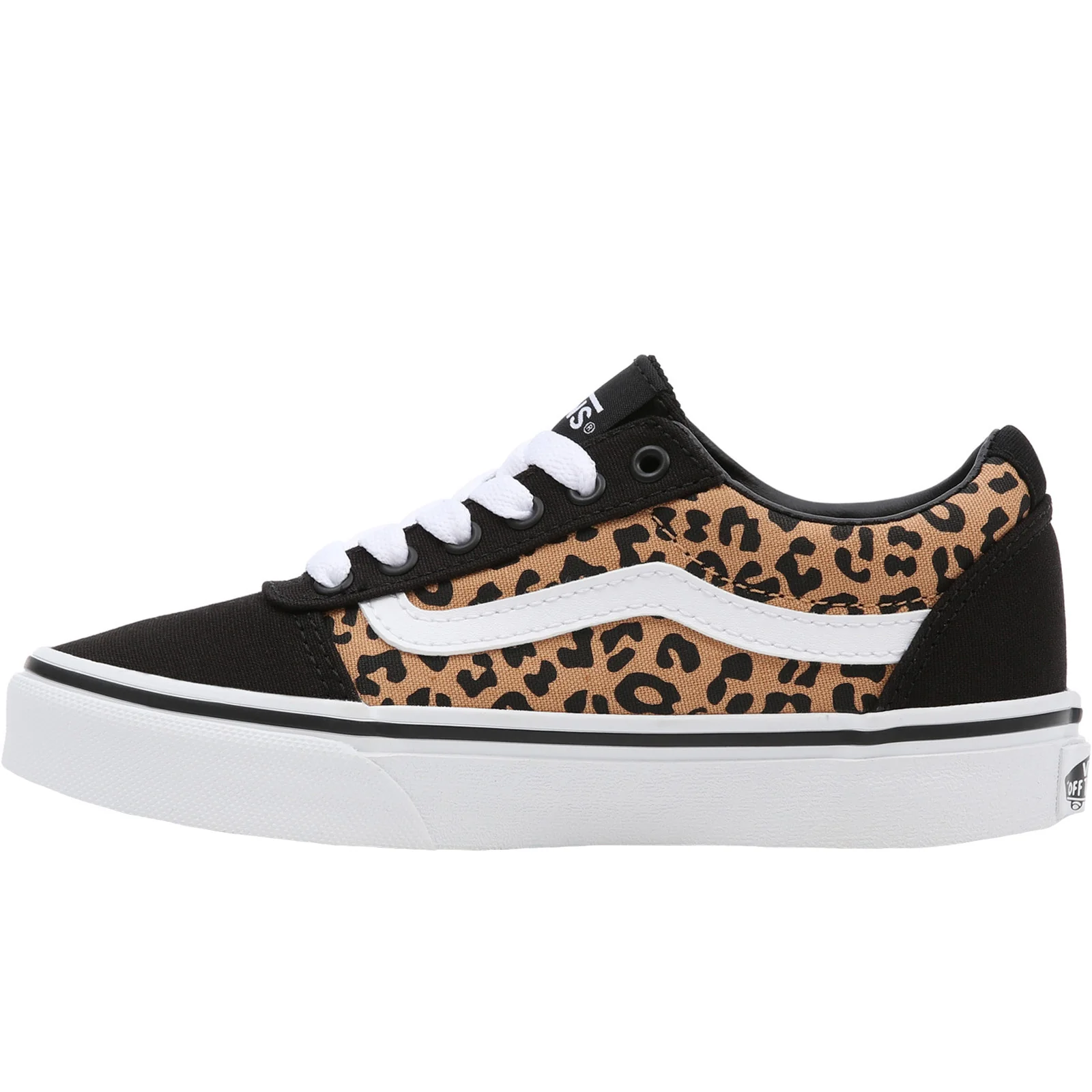 Vans Kids Ward Canvas Low Rise Trainers - Image 8