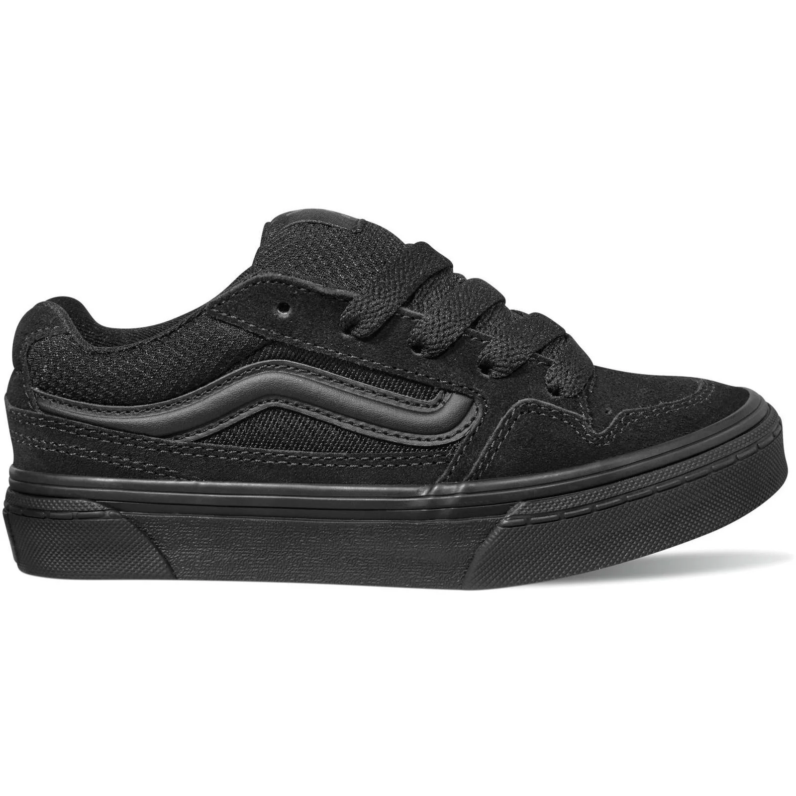 Vans Kids Caldrone Canvas Low Rise Trainers - Image 10