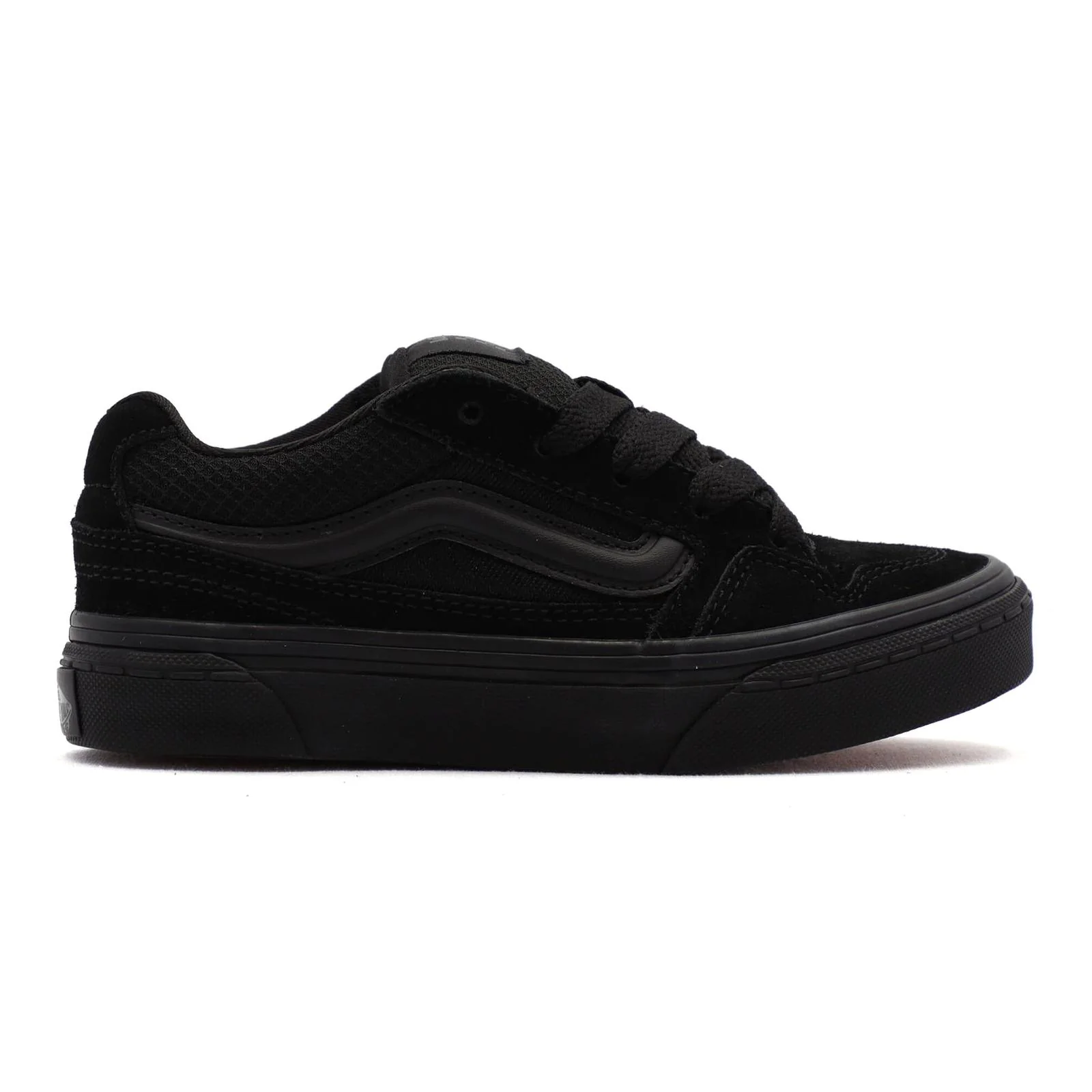 Vans Kids Caldrone Canvas Low Rise Trainers - Image 12