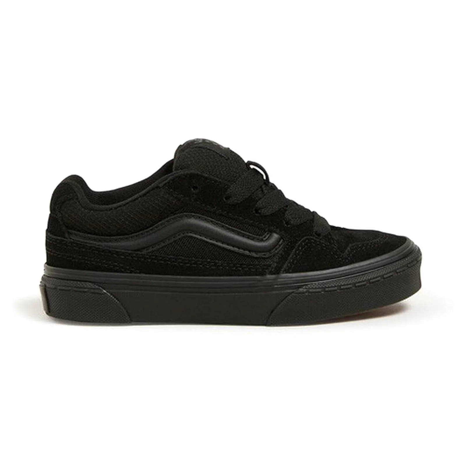 Vans Kids Caldrone Canvas Low Rise Trainers - Image 14