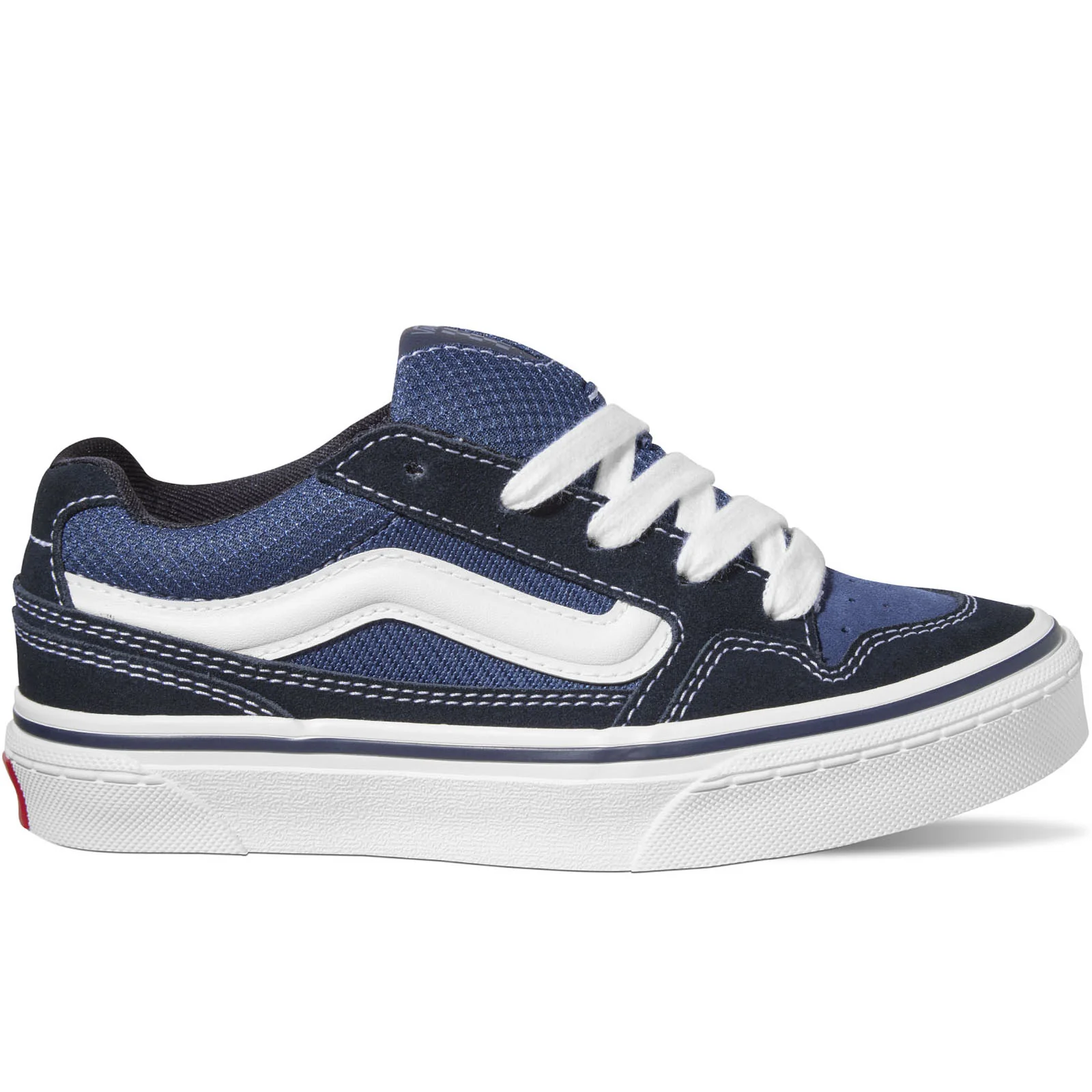 Vans Kids Caldrone Canvas Low Rise Trainers - Image 3