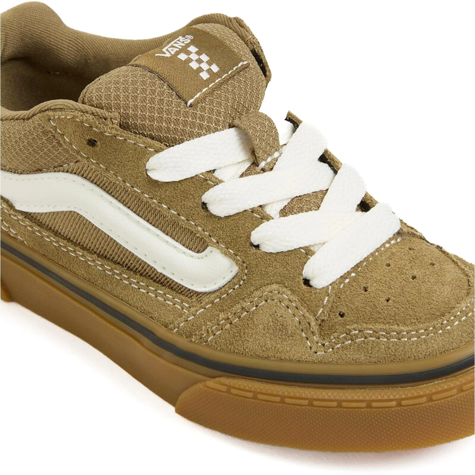 Vans Kids Caldrone Canvas Low Rise Trainers - Image 9