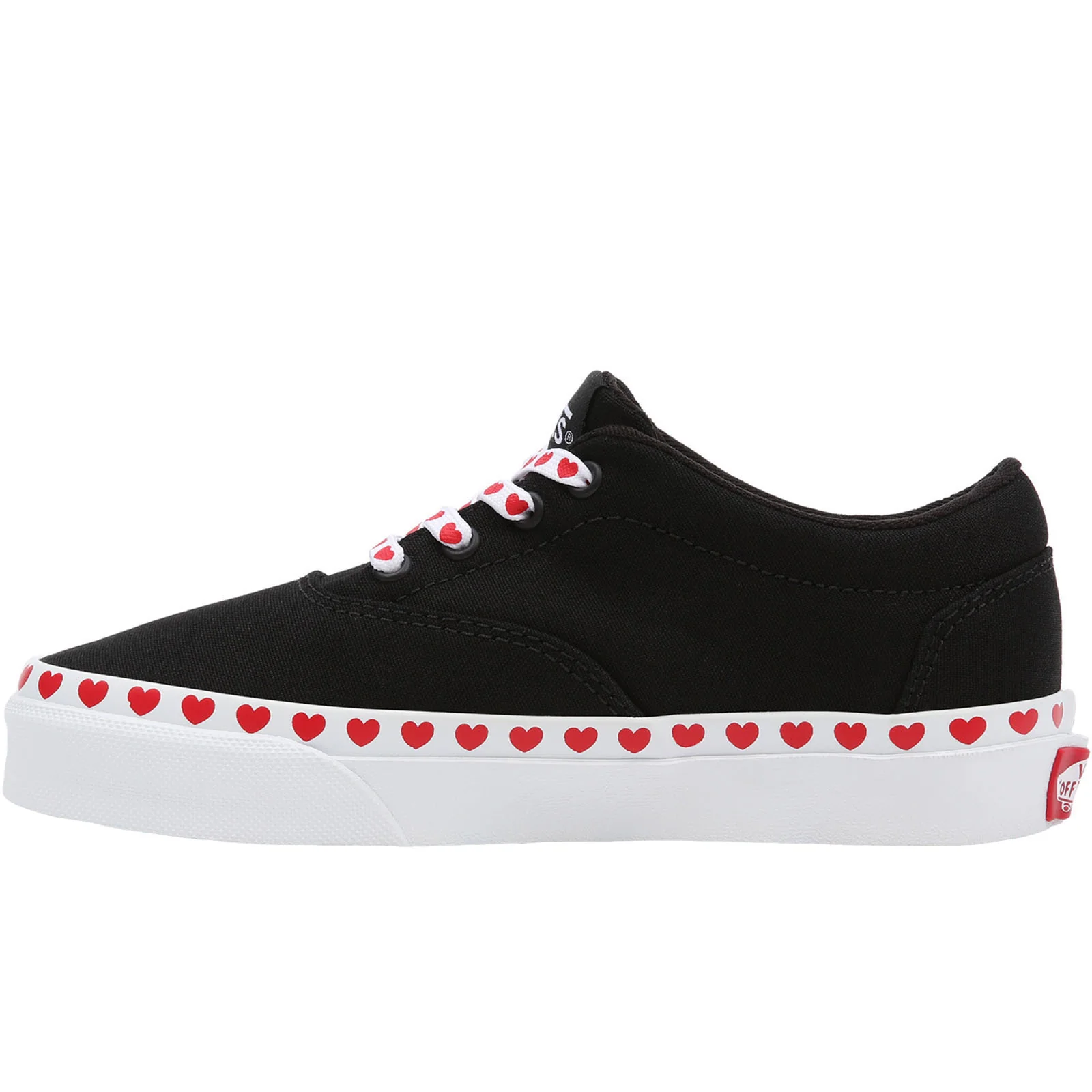 Vans Kids Doheny Low Rise Canvas Trainers Shoes - Image 5
