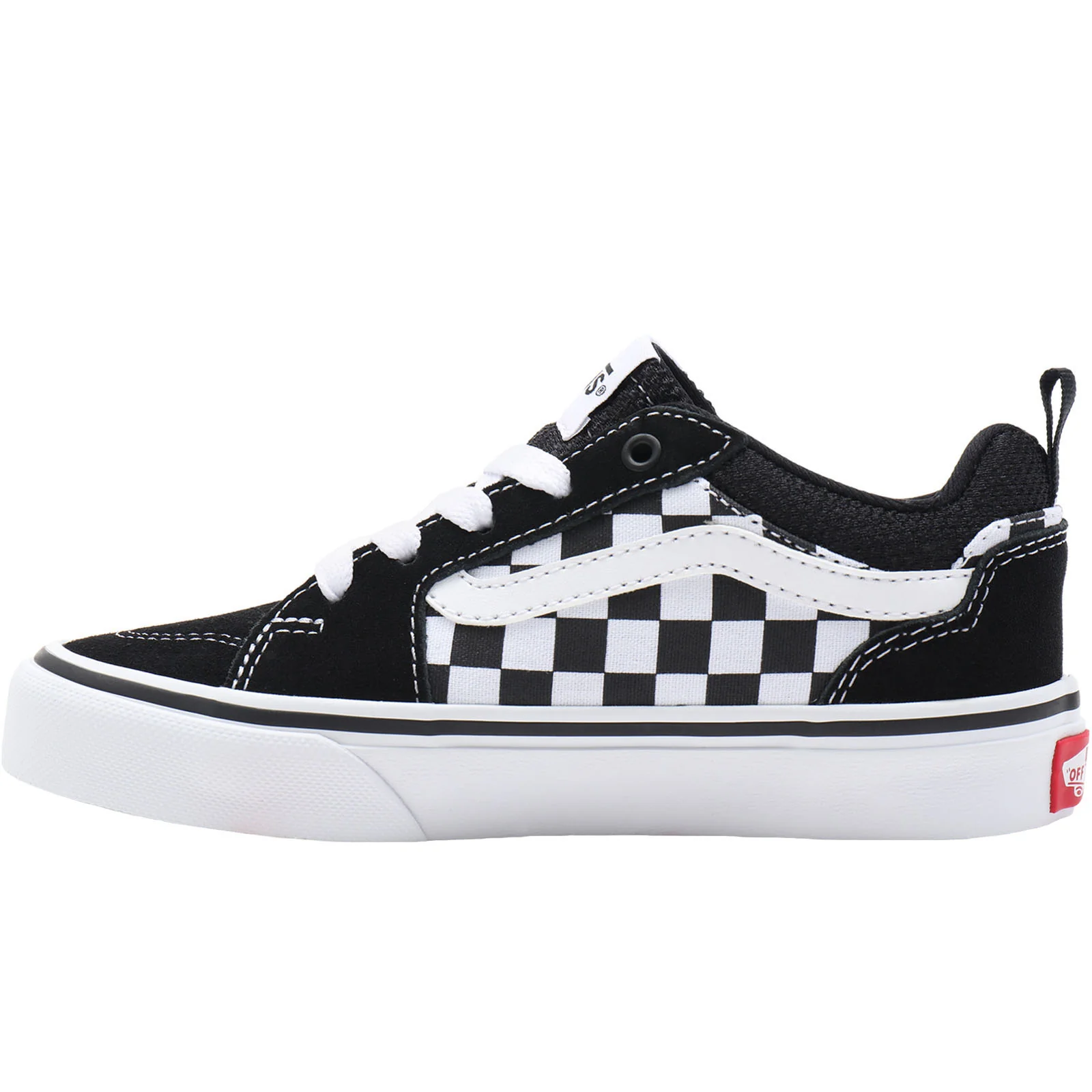 Vans Kids Filmore Canvas Trainers - Black/White - Image 2