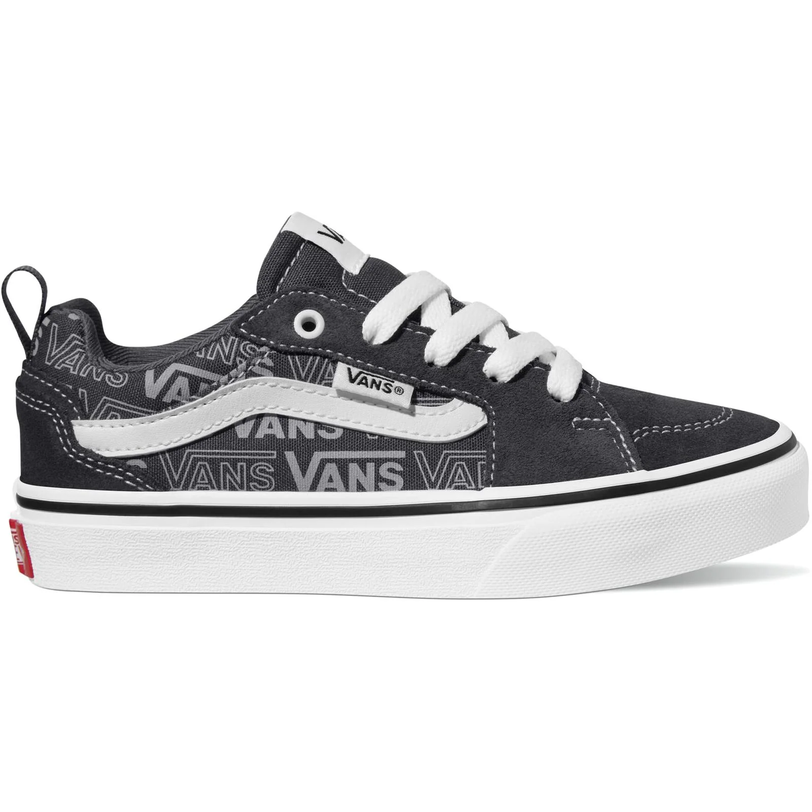 Vans Kids Filmore Low Rise Suede Canvas Trainers - Image 8