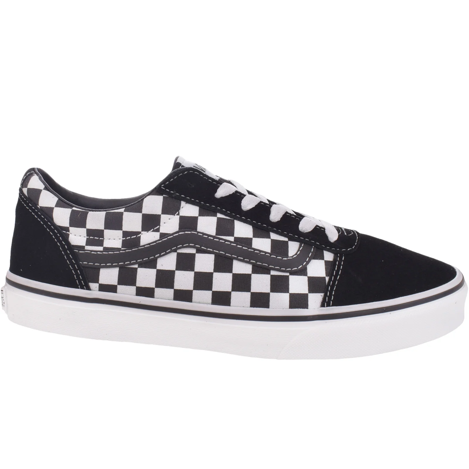 Vans Kids Ward Checkered Low Top Trainers - Image 5