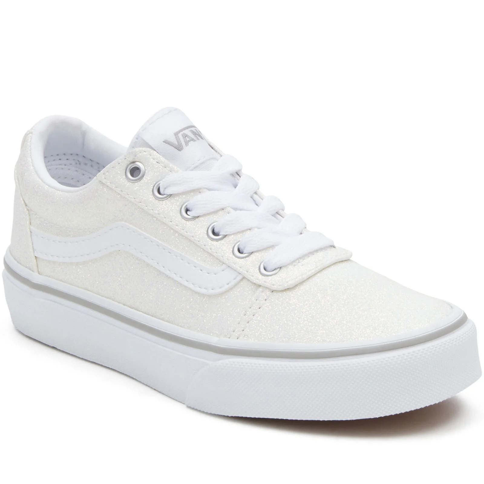Vans Kids Ward Low Rise Canvas Trainers - Image 3
