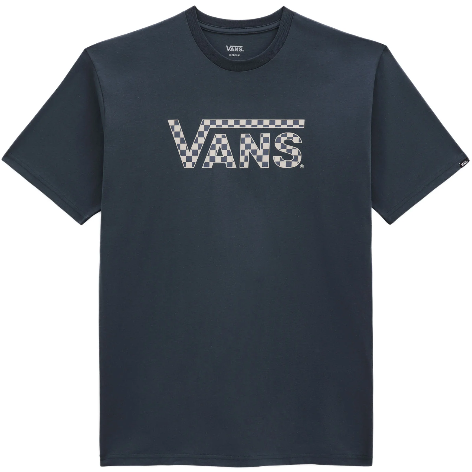 Vans Mens Checkered Short Sleeve Cotton T-Shirt - Image 3
