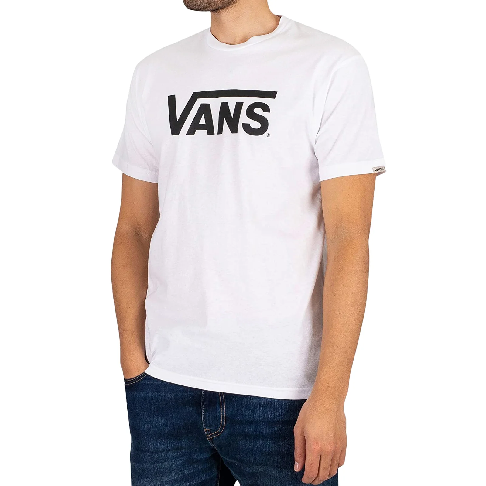 Vans Mens Drop V-B Crew Neck T-Shirt - Image 6