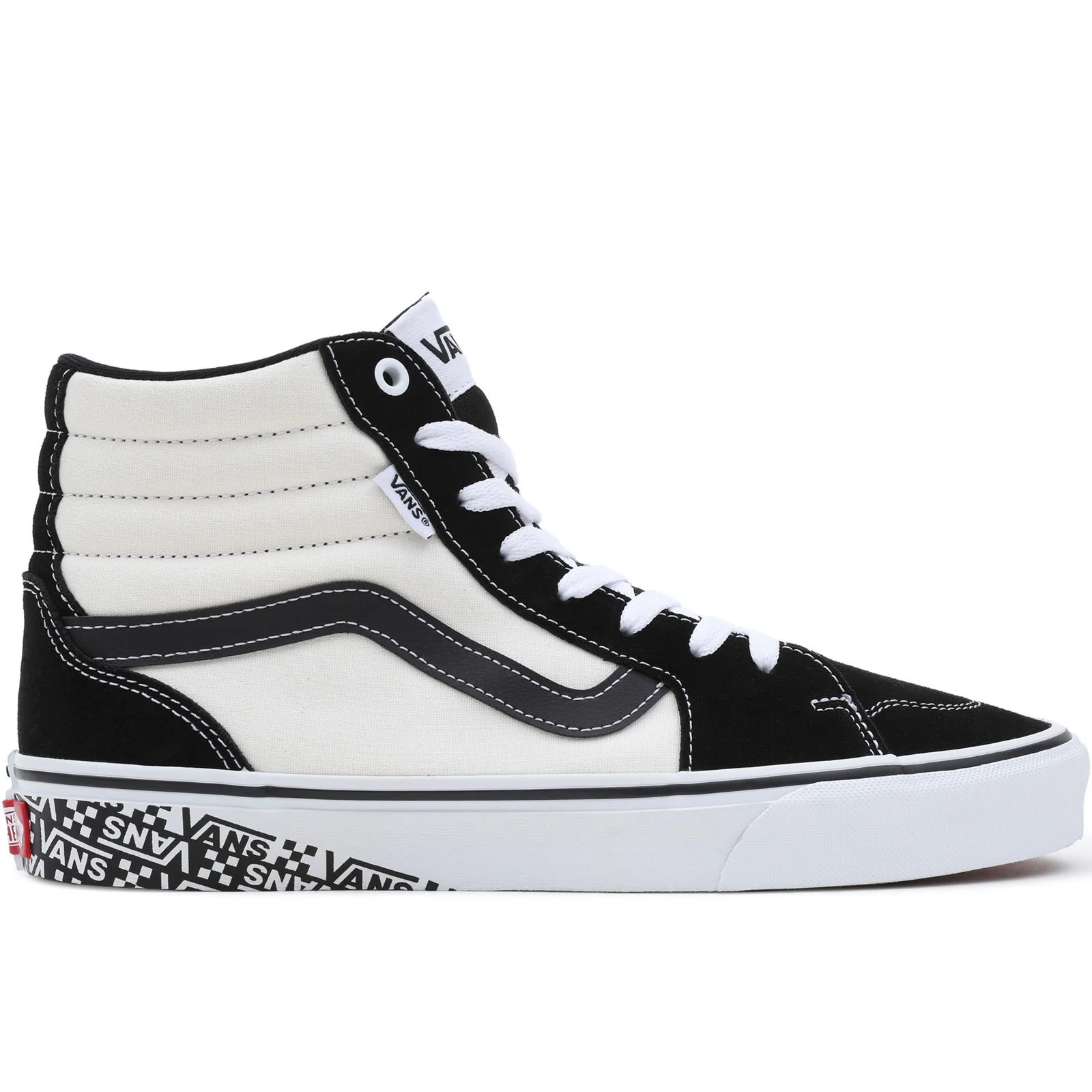 Vans Mens Filmore Hi High Top Retro Canvas Trainers - Image 2