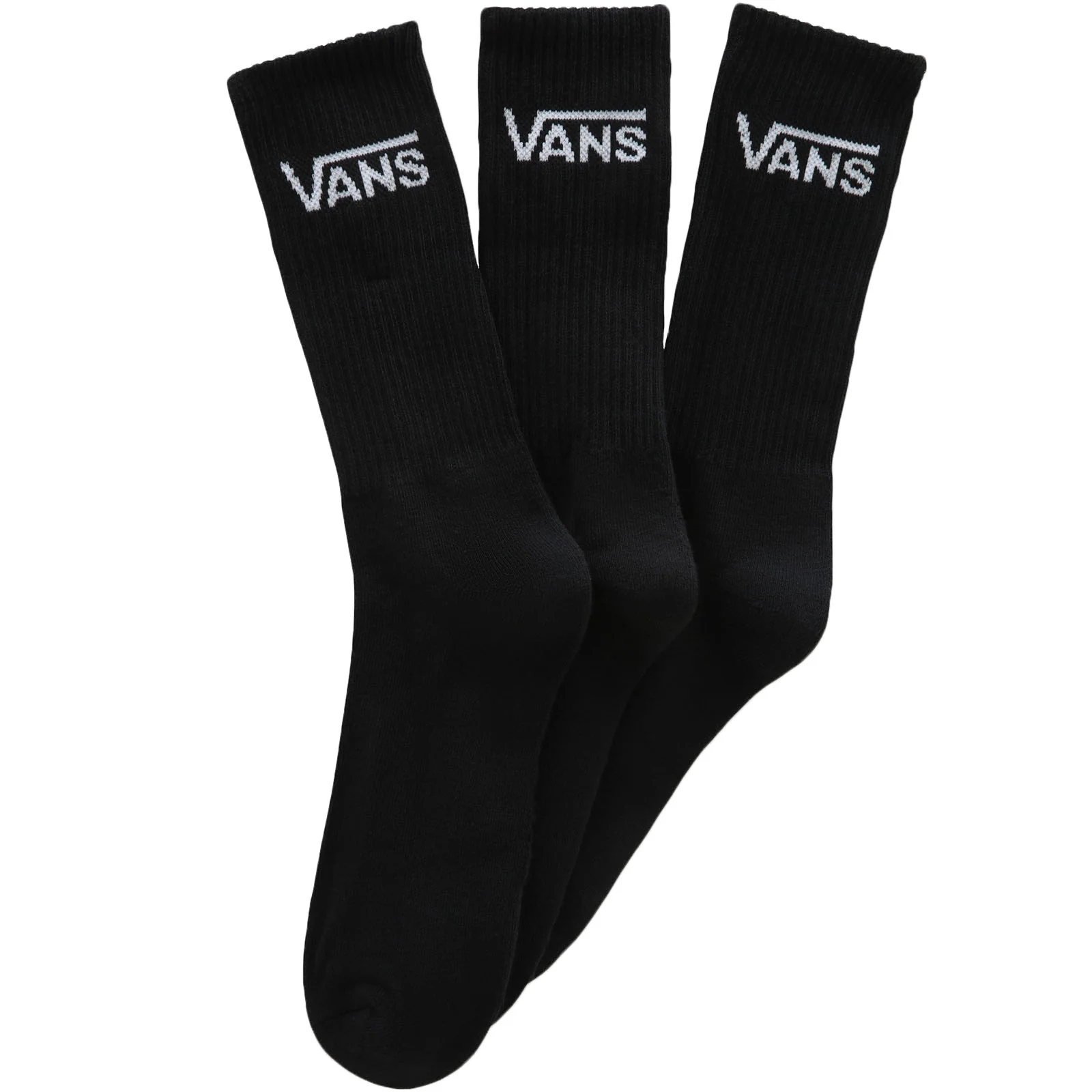 Vans Mens 3 Pack Mid Rise Crew Socks - Image 2