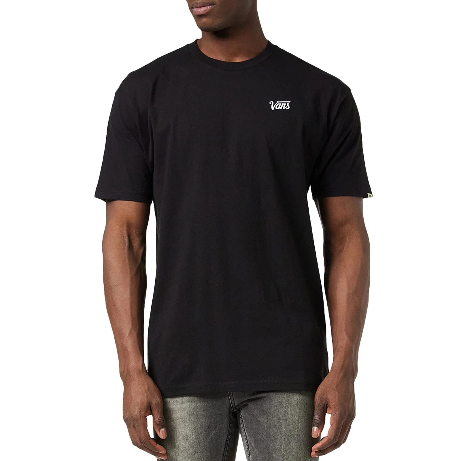 Vans Mens Mini Script-B Crew Neck T-Shirt - Image 2