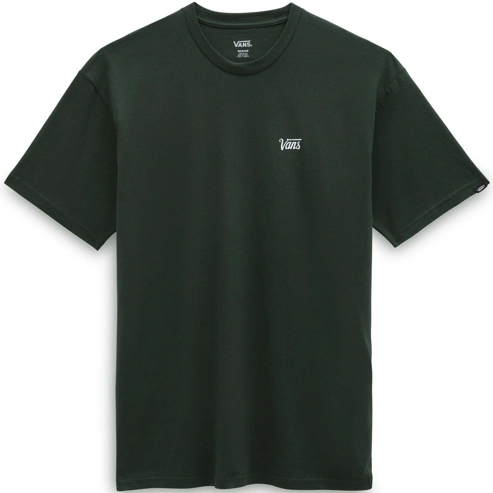 Vans Mens Mini Script Short Sleeve Cotton T-Shirt - Image 7