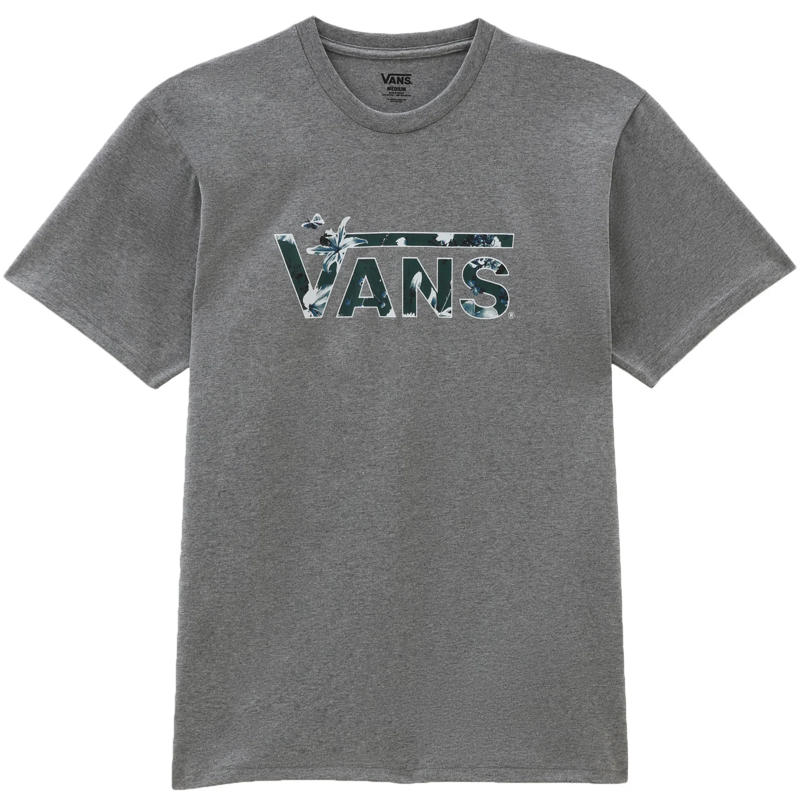 Vans Mens Night Garden Cotton T-Shirt Tee - Image 3