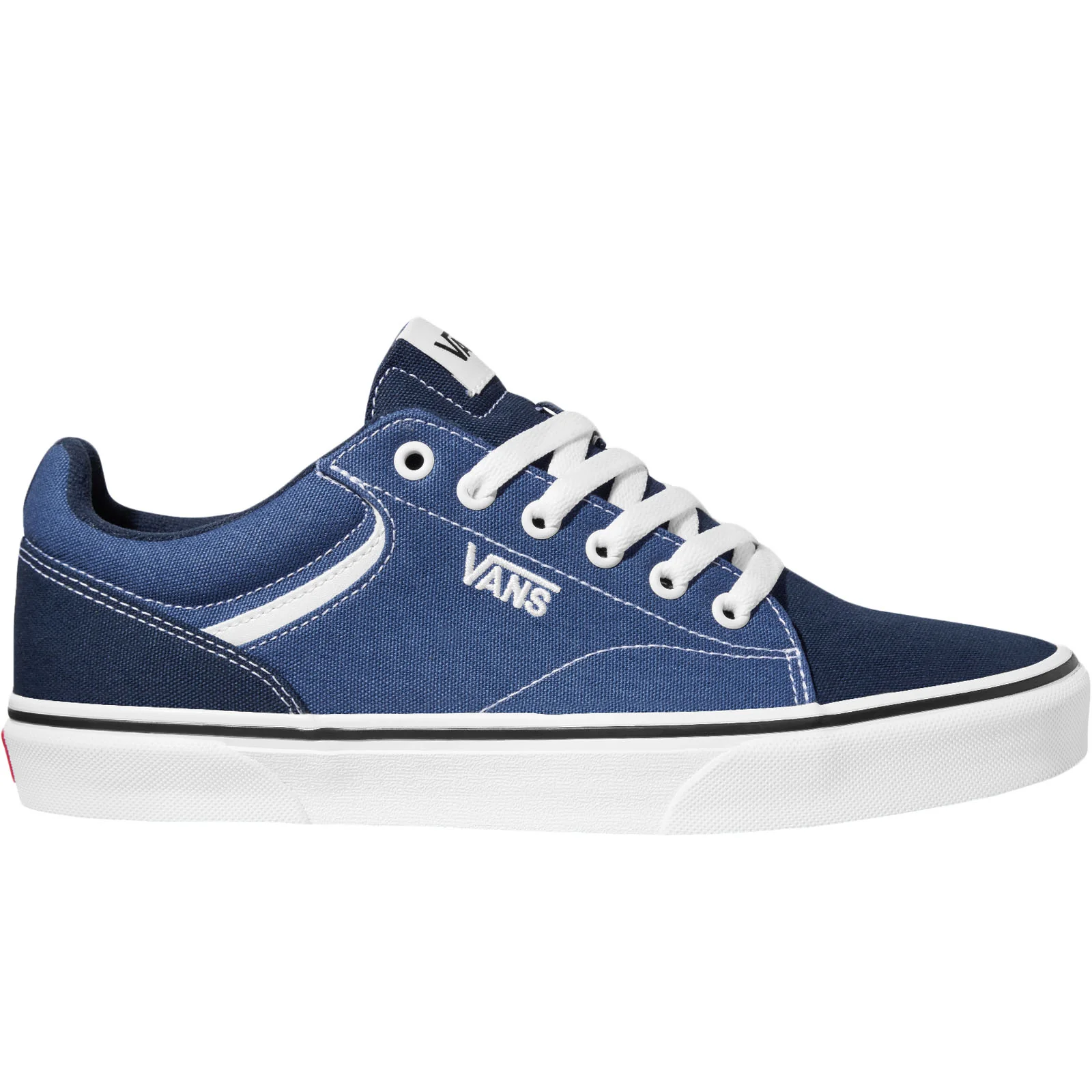 Vans Mens Seldan Low Rise Skater Canvas Trainers Sneakers - Image 2