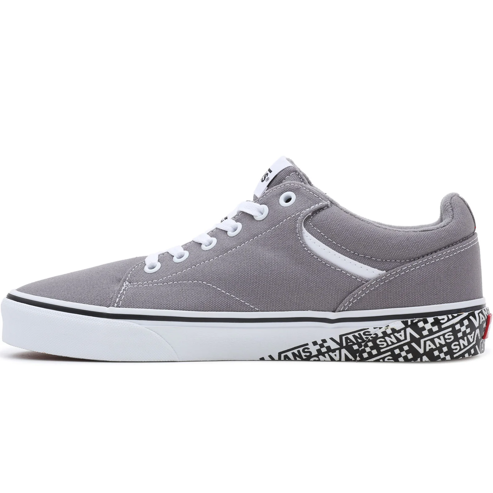 Vans Mens Seldan Low Rise Skater Canvas Trainers Sneakers - Image 4
