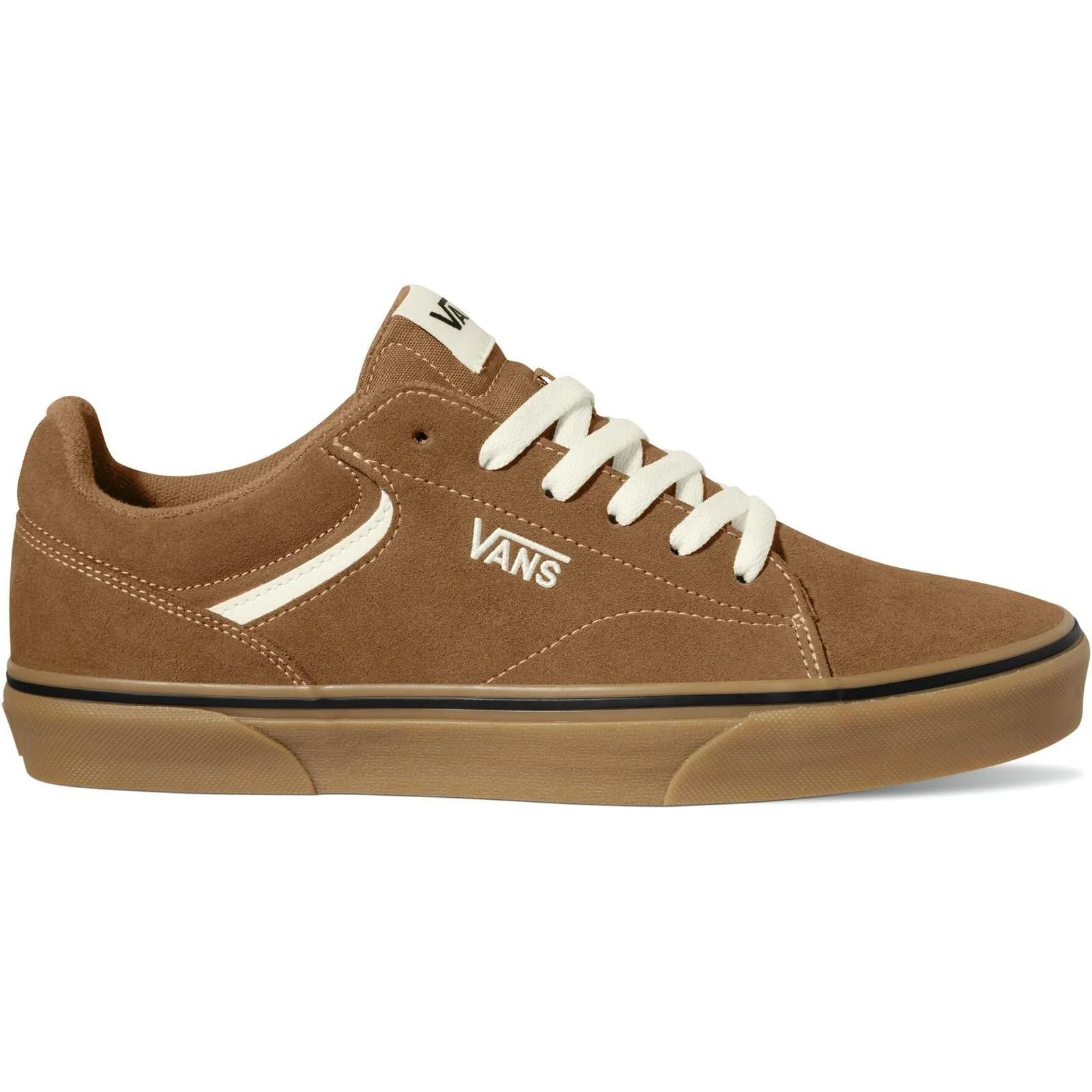 Vans Mens Seldan Suede Low Rise Trainers - Image 6