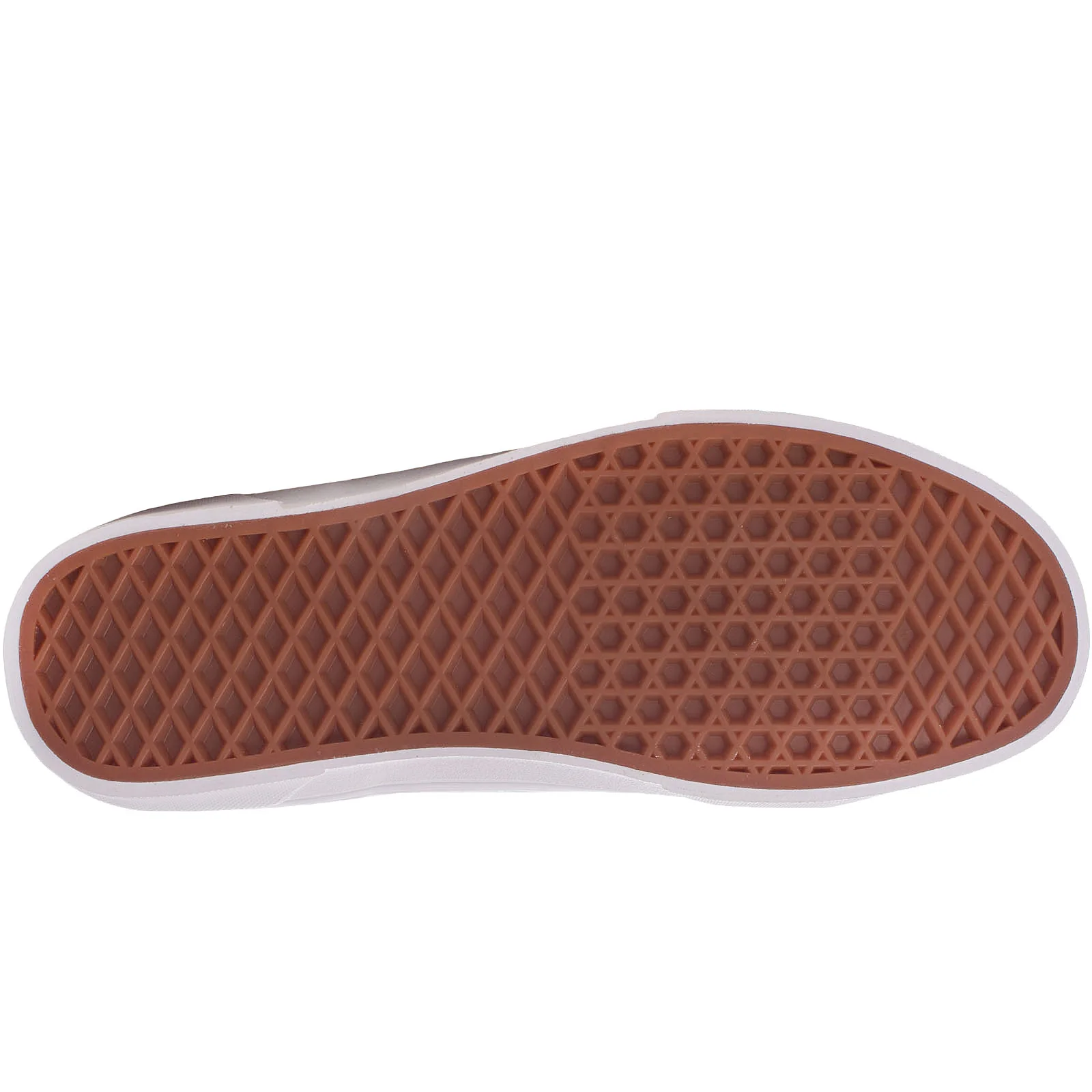 Vans Mens Seldan Tumbled Leather Trainers - White - Image 4