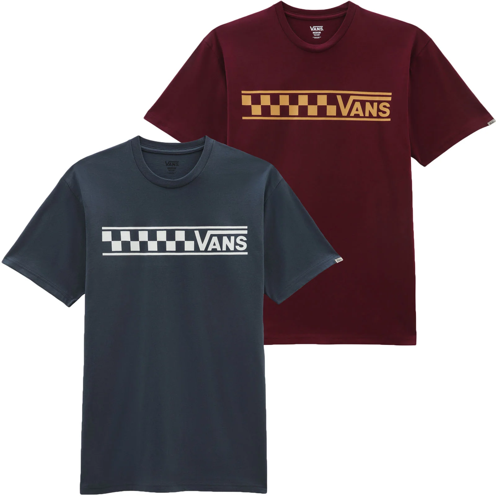 Vans Mens Stackton Stripe Cotton T-Shirt
