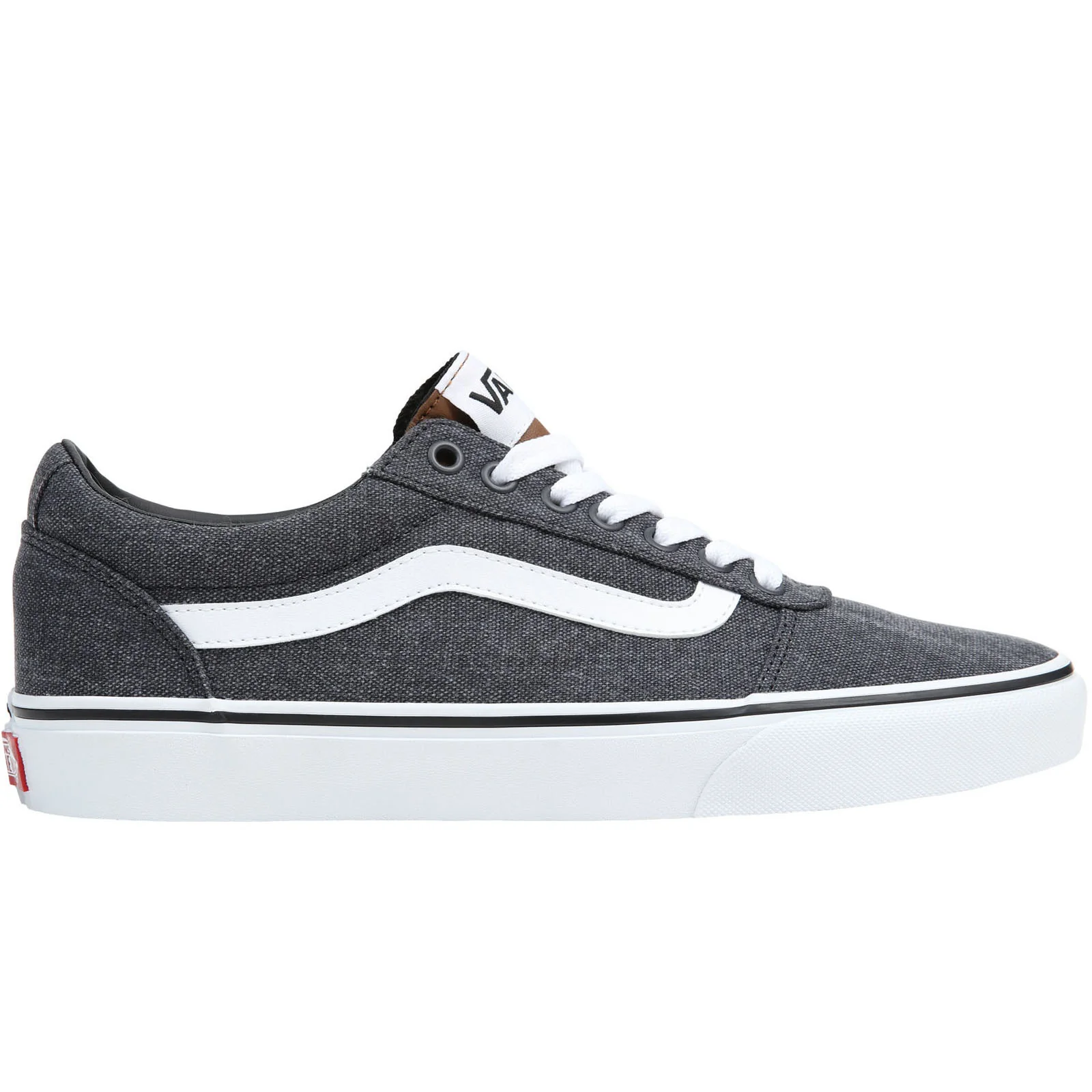 Vans Mens Ward Low Rise Canvas Trainers - Image 2