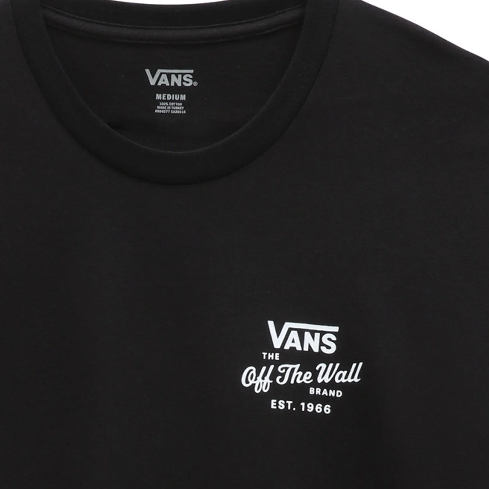 Vans Mens Worked Crew Neck T-Shirt Tee Top - Image 4