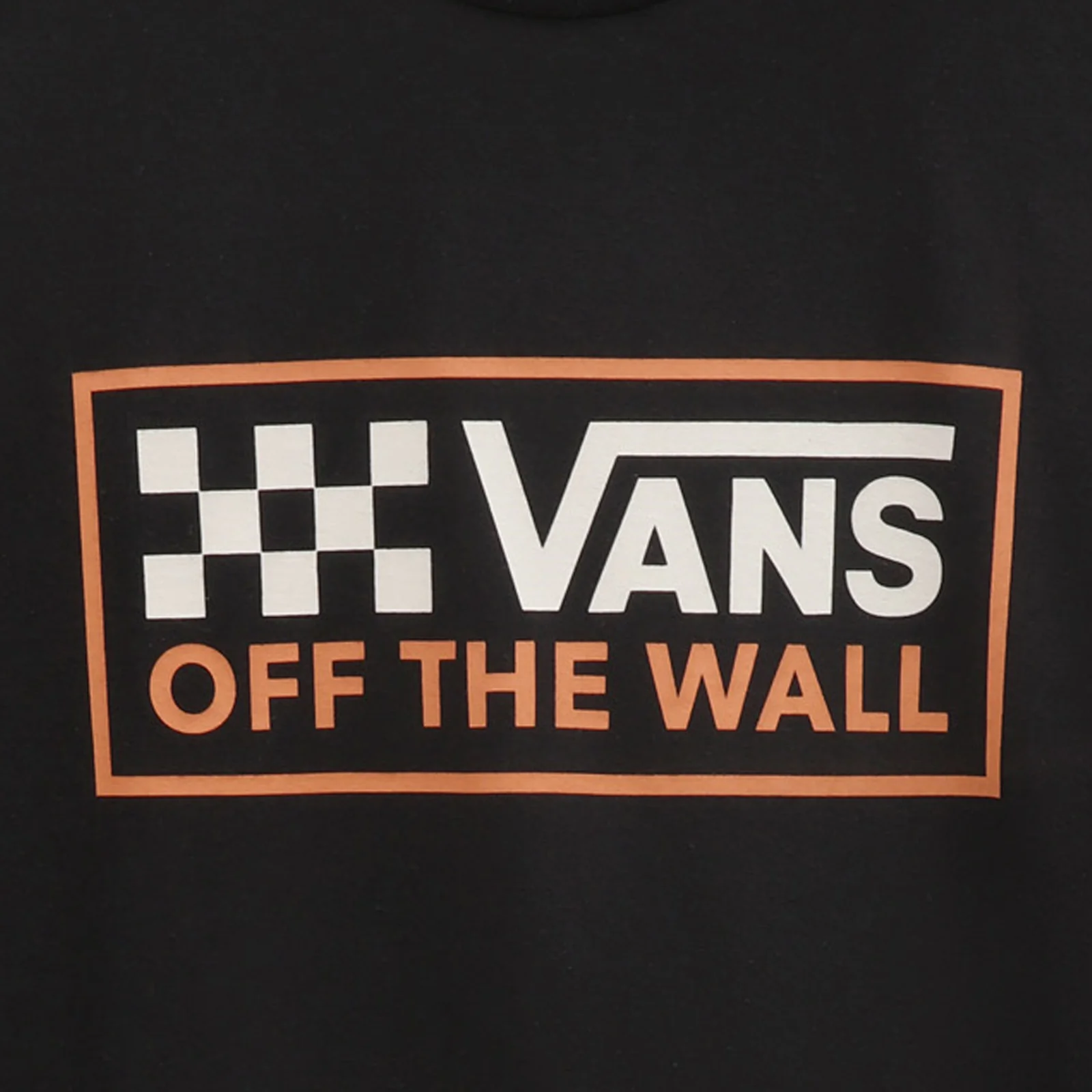 Vans Mens Wrecked Angle Crew Neck Short Sleeve T-Shirt - Black - Image 3