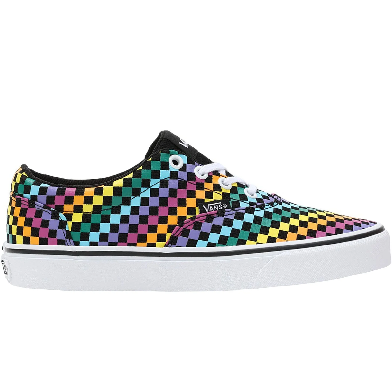 Vans Womens Doheny Low Rise Bold Canvas Trainers - Image 5