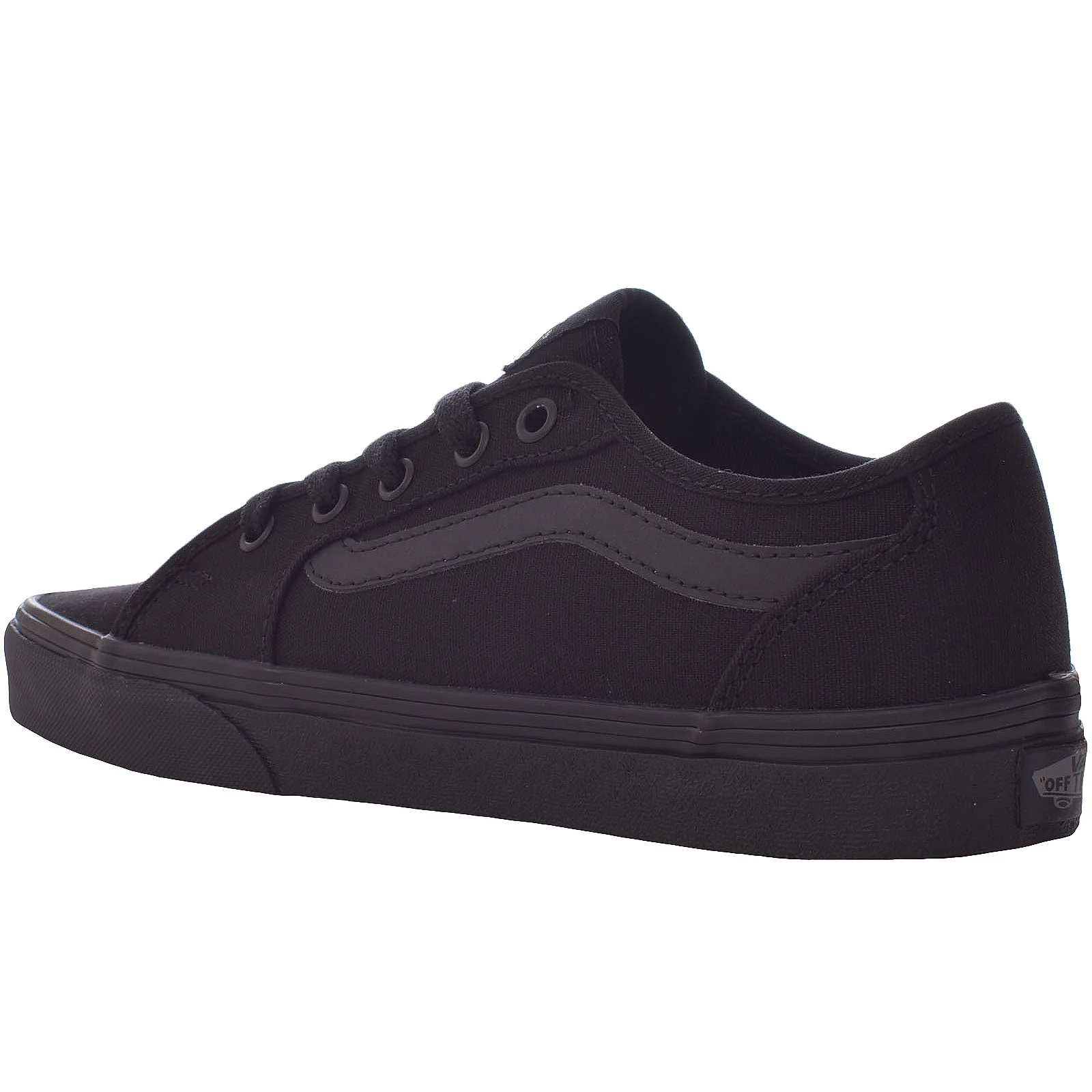 Vans Womens Filmore Decon Canvas Trainers - Black - Image 2