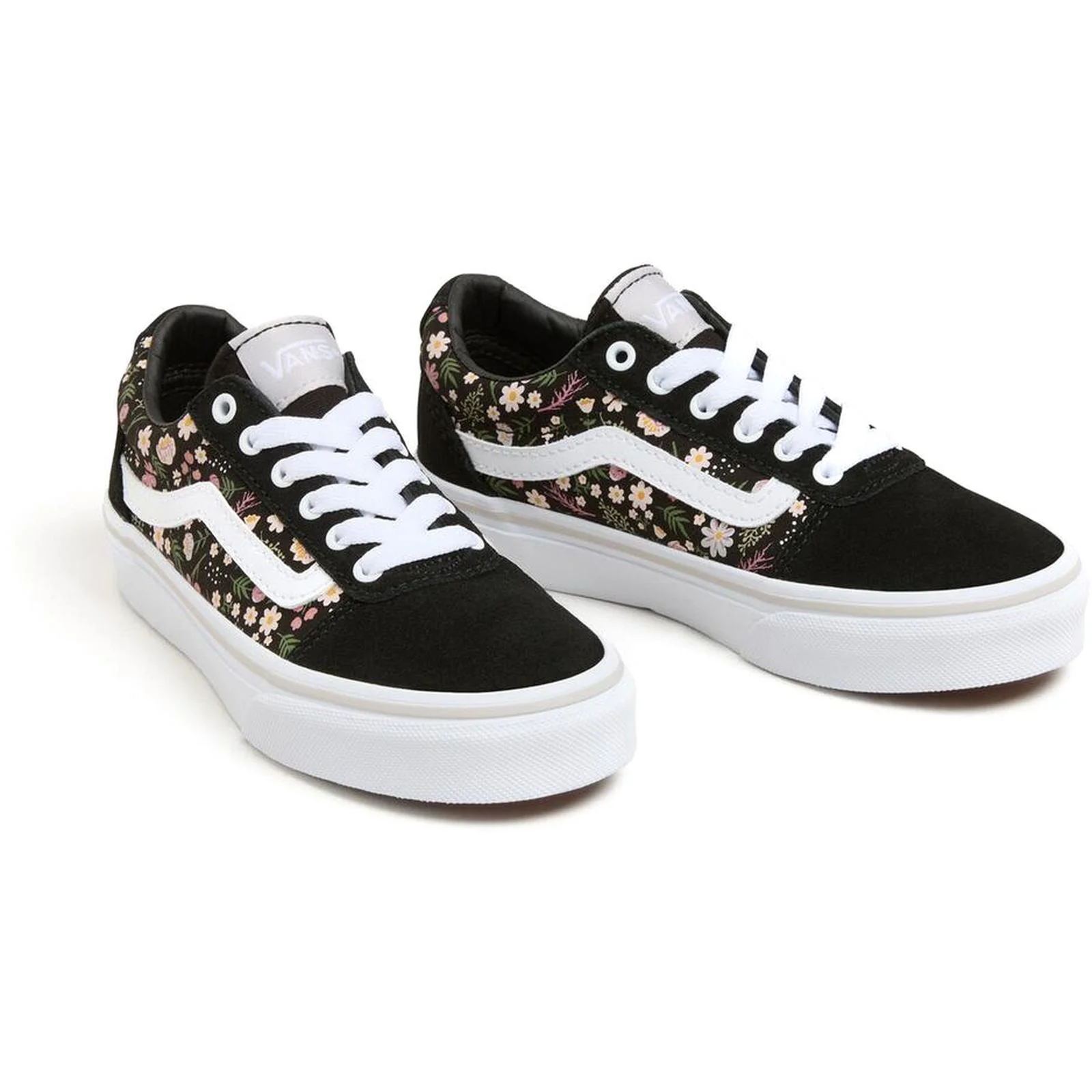 Vans Womens Ward Canvas Low Rise Trainers - Image 2