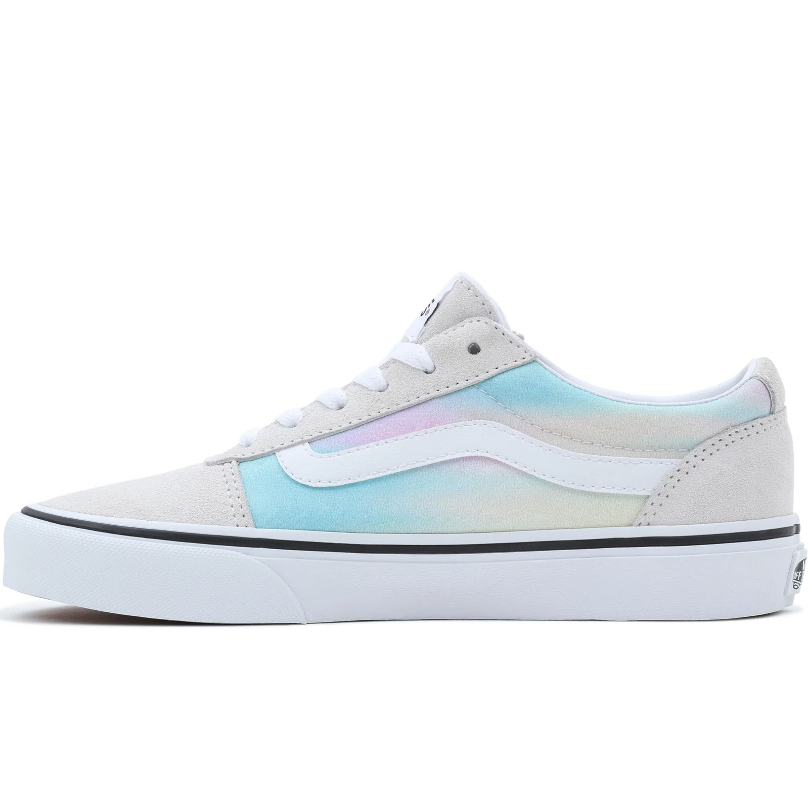 Vans Womens Ward Low Rise Retro Canvas Trainers - Image 4